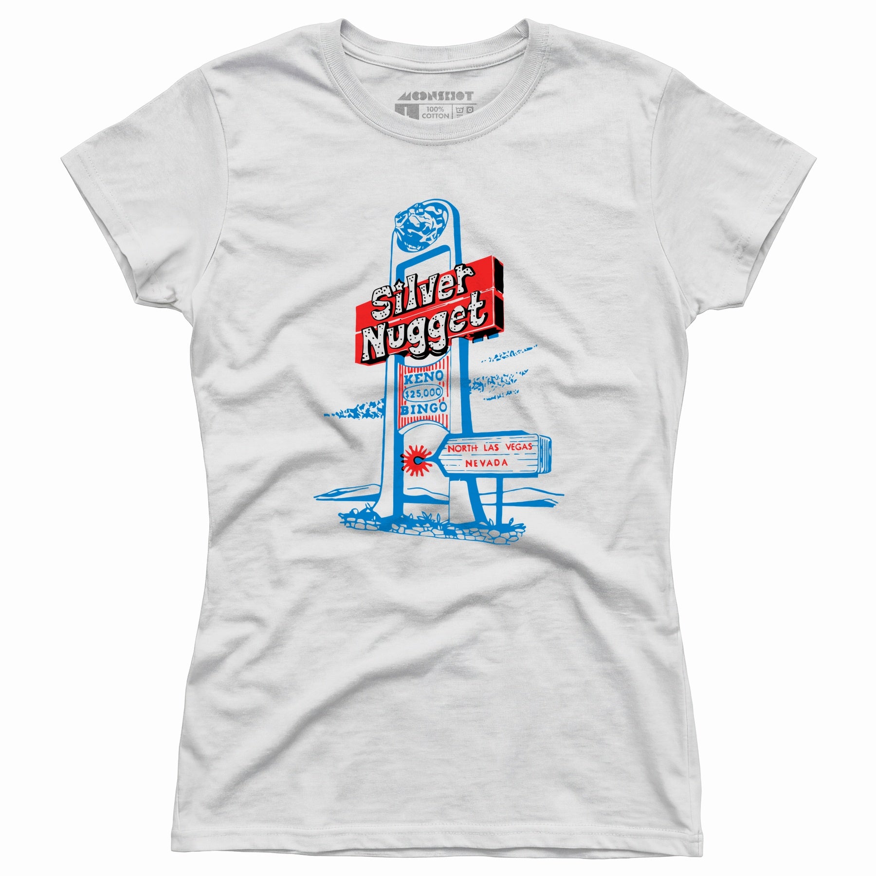 Silver Nugget - Vintage Las Vegas - Women's T-Shirt