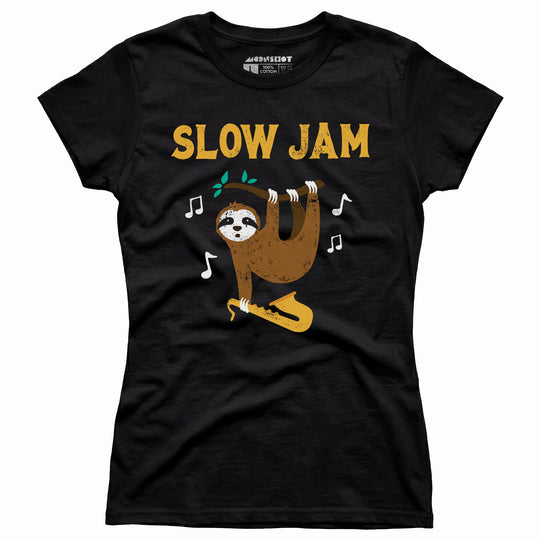 Slow Jam Sloth - Women's T-Shirt