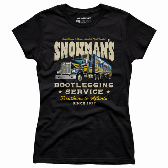 Snowman's Bootlegging Service - Women's T-Shirt