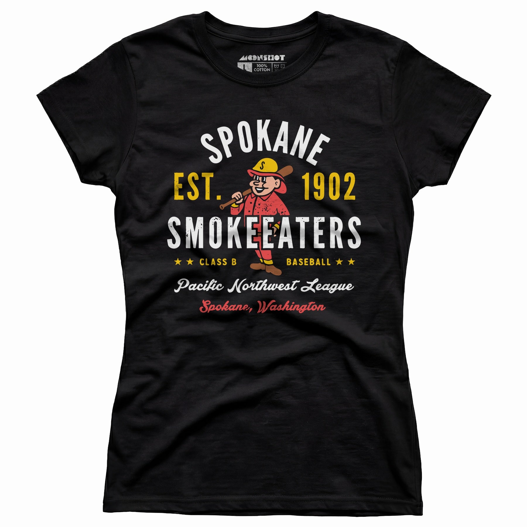 Spokane Smoke Eaters - Washington - Vintage Defunct Baseball Teams - Women's T-Shirt