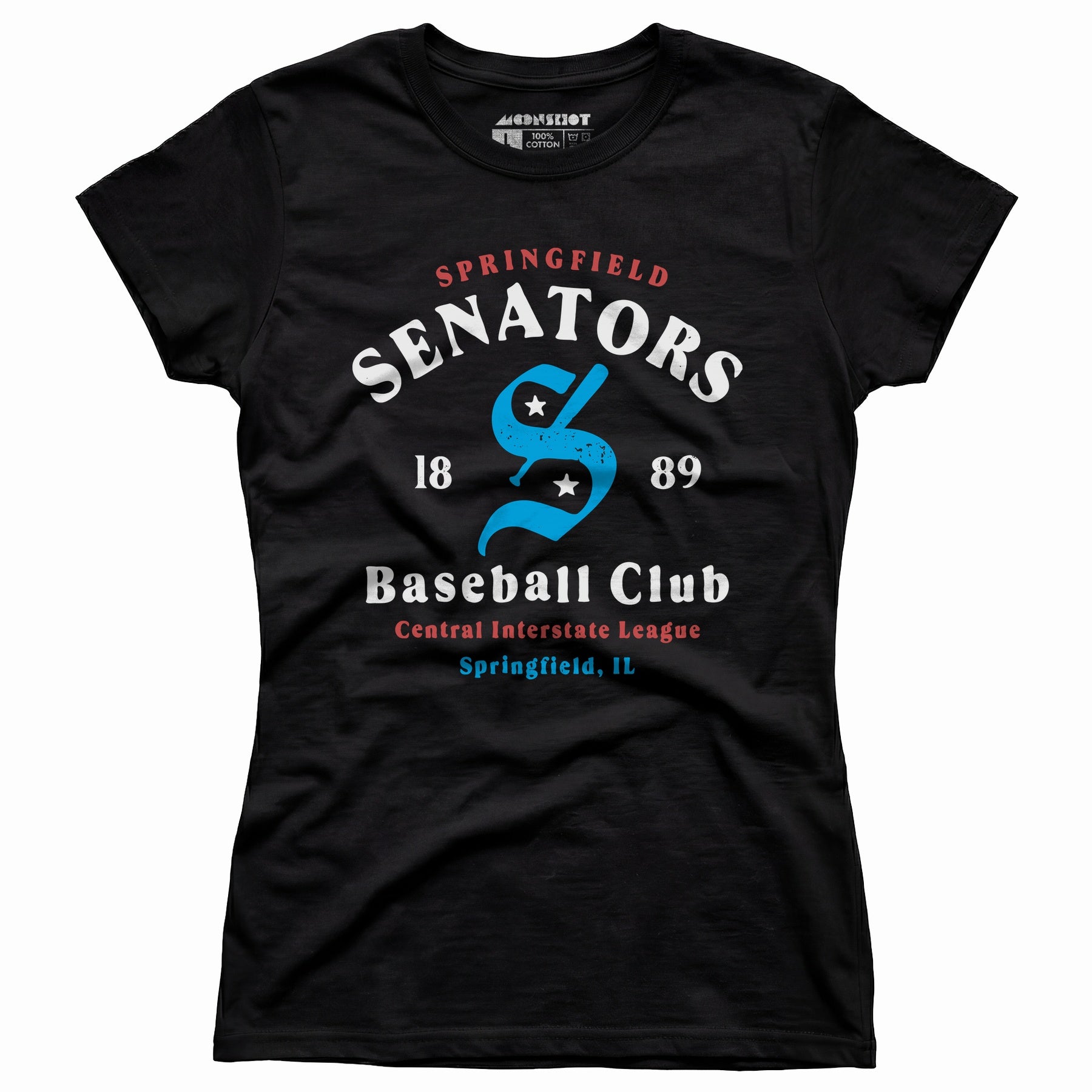 Springfield Senators - Illinois - Vintage Defunct Baseball Teams - Women's T-Shirt