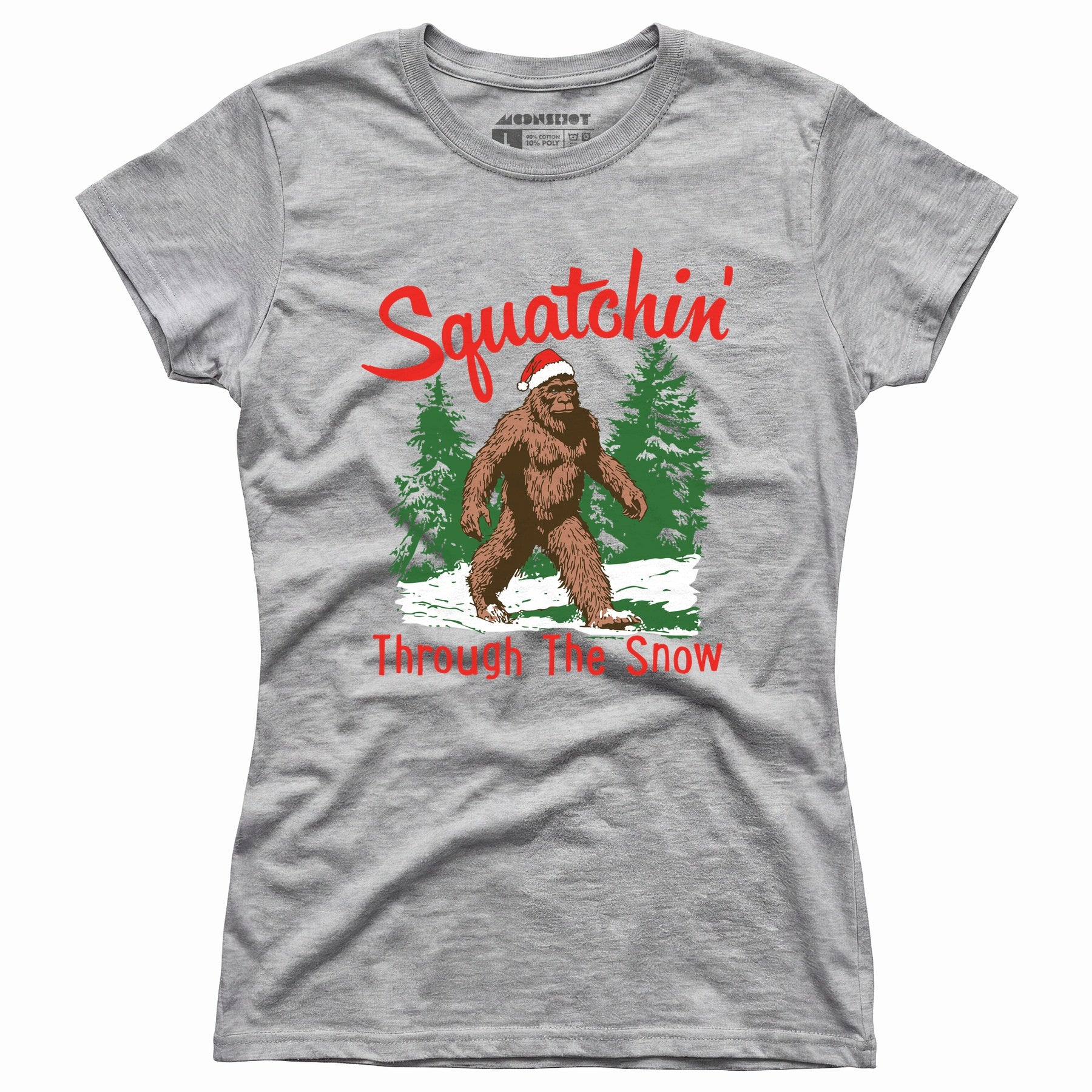 Squatchin' Through The Snow - Women's T-Shirt
