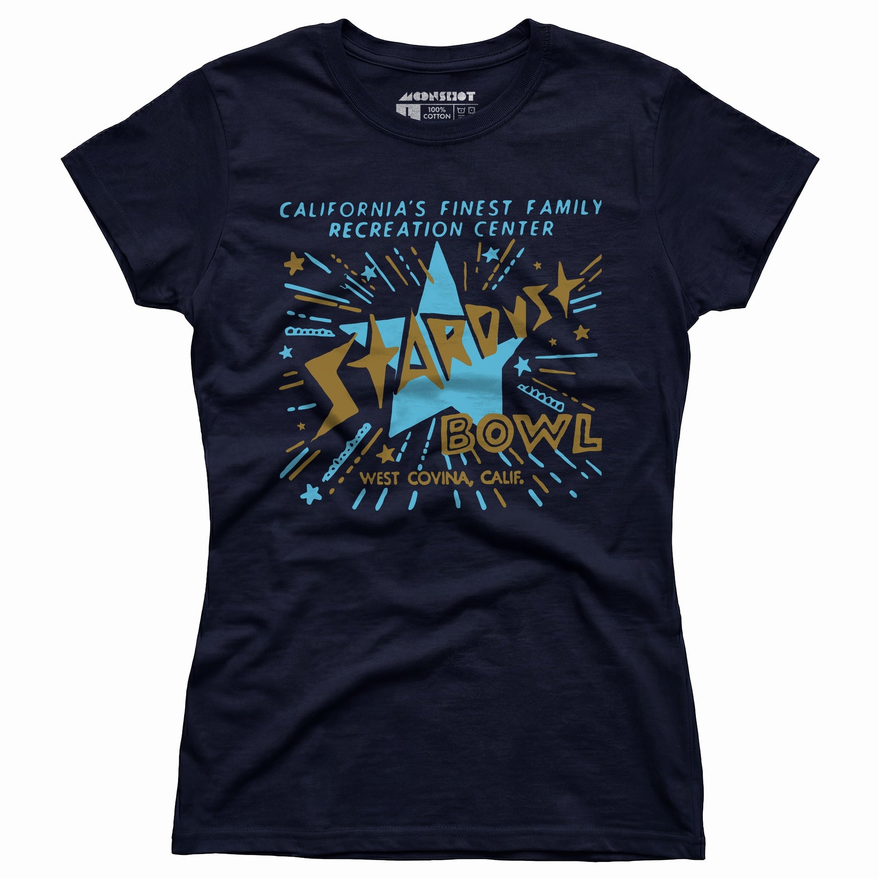 Stardust Bowl - West Covina, CA - Vintage Bowling Alley - Women's T-Shirt