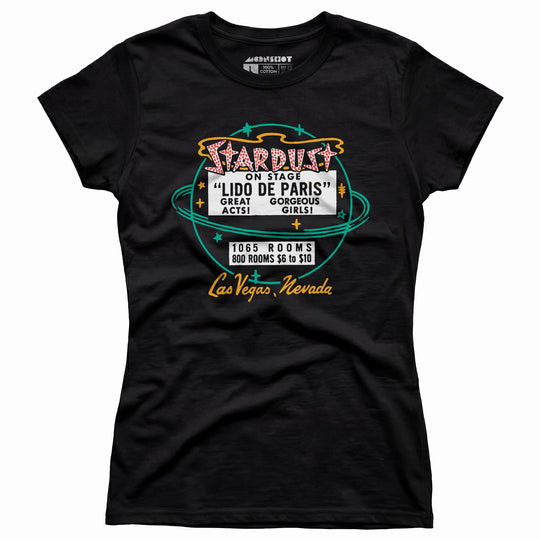 Stardust Lido De Paris - Vintage Las Vegas - Women's T-Shirt