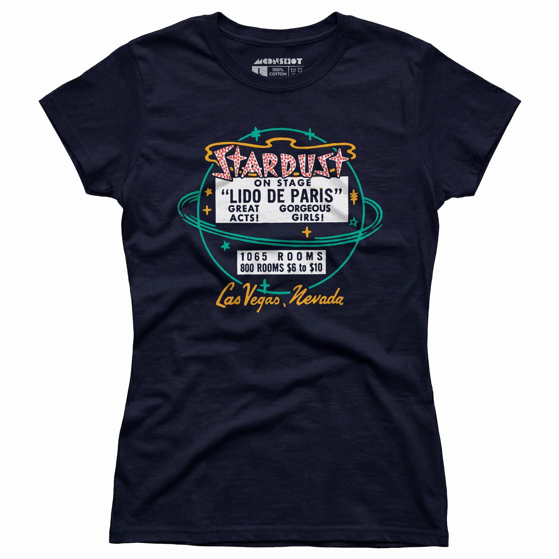 Stardust Lido De Paris - Vintage Las Vegas - Women's T-Shirt