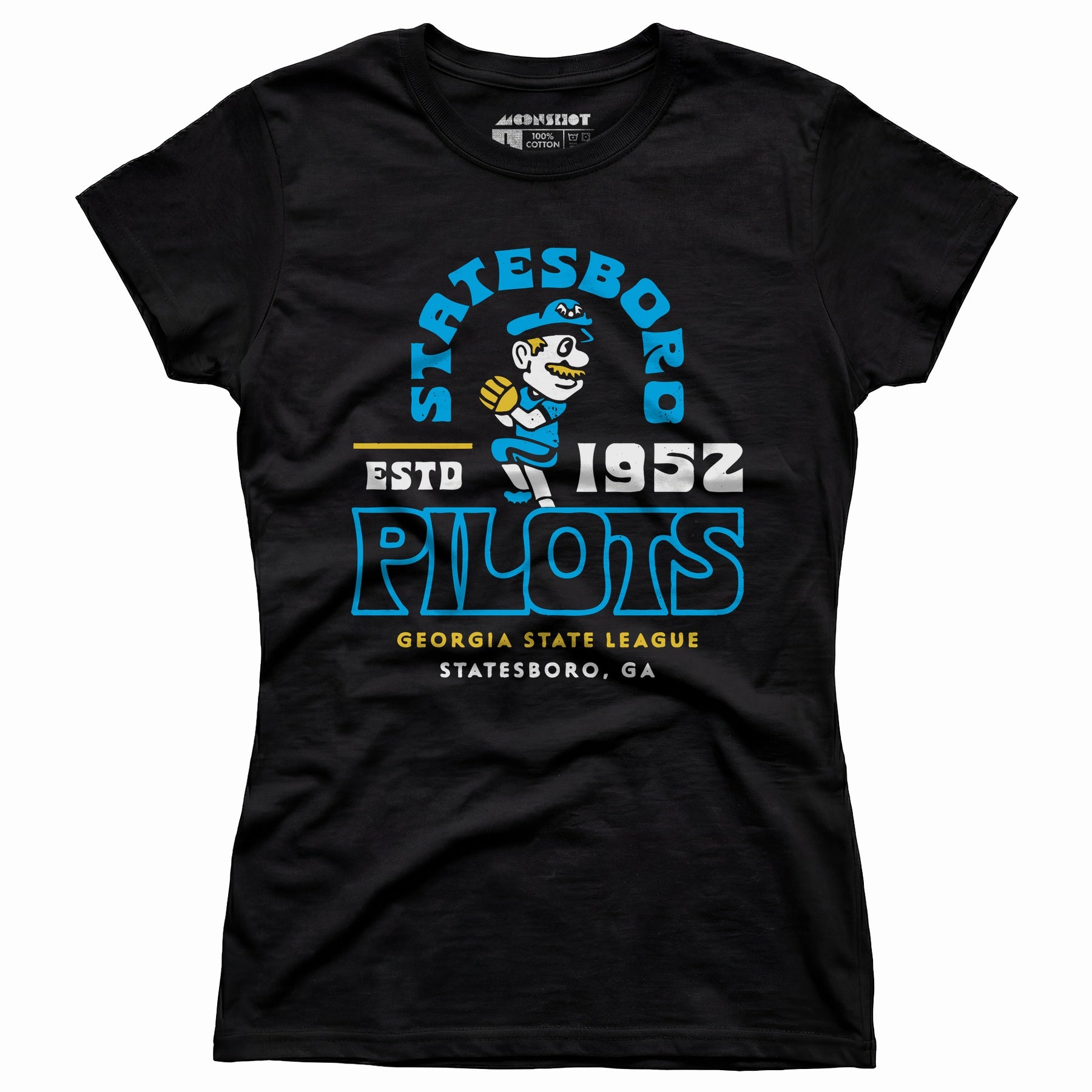 Statesboro Pilots - Georgia - Vintage Defunct Baseball Teams - Women's T-Shirt
