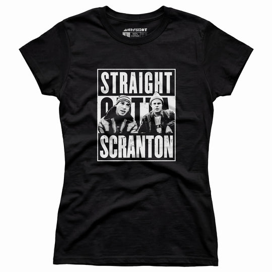 Straight Outta Scranton - Lazy Scranton - Women's T-Shirt