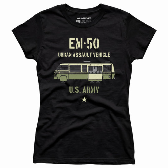 Stripes EM-50 Urban Assault Vehicle - Women's T-Shirt