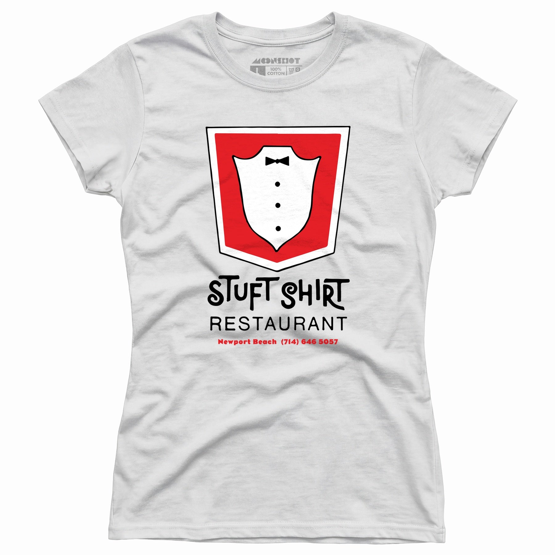 Stuft Shirt - Newport Beach, CA - Vintage Restaurant - Women's T-Shirt