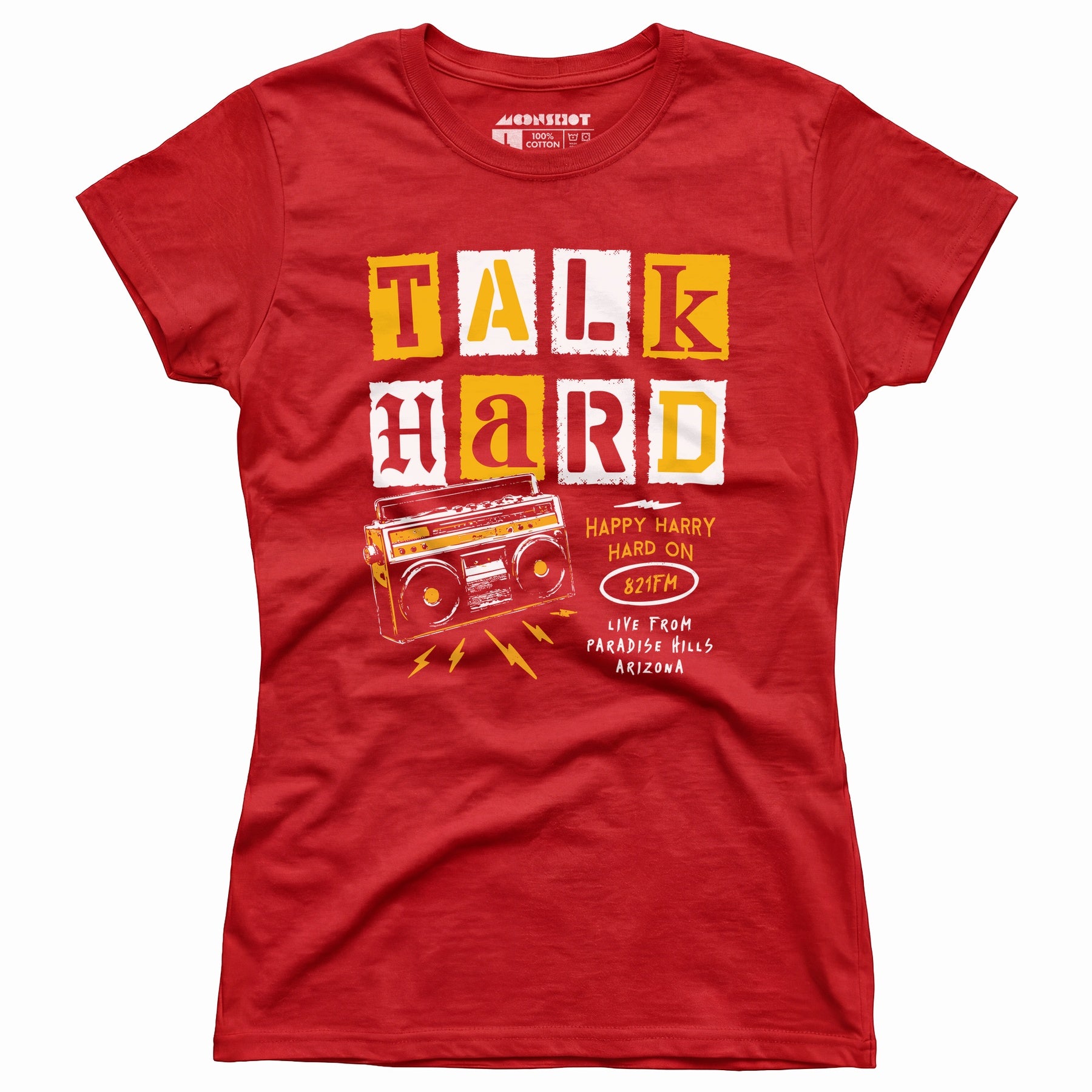 Talk Hard - Pump Up the Volume - Women's T-Shirt