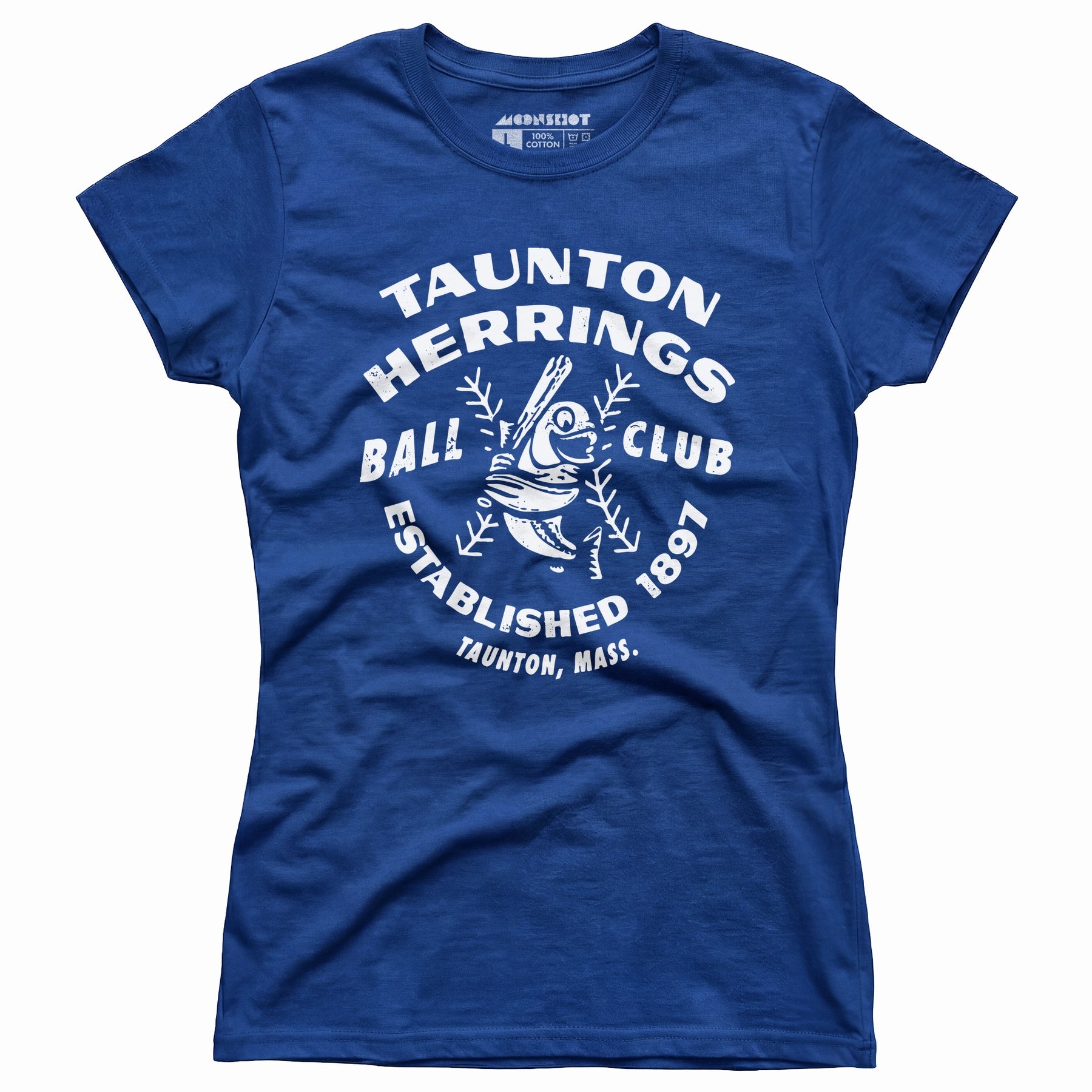 Taunton Herrings - Massachusetts - Vintage Defunct Baseball Teams - Women's T-Shirt