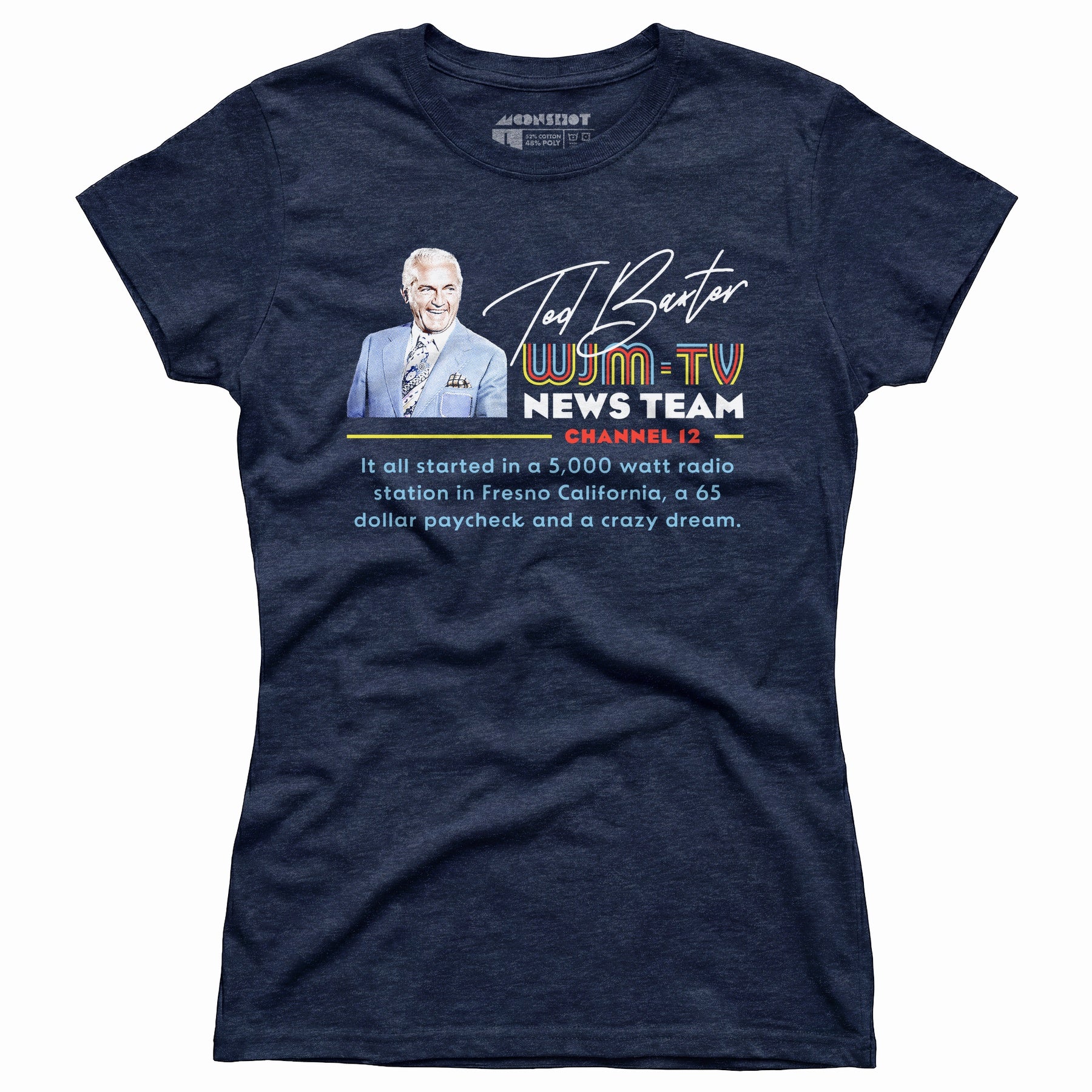 Ted Baxter - WJM-TV News Team - Women's T-Shirt