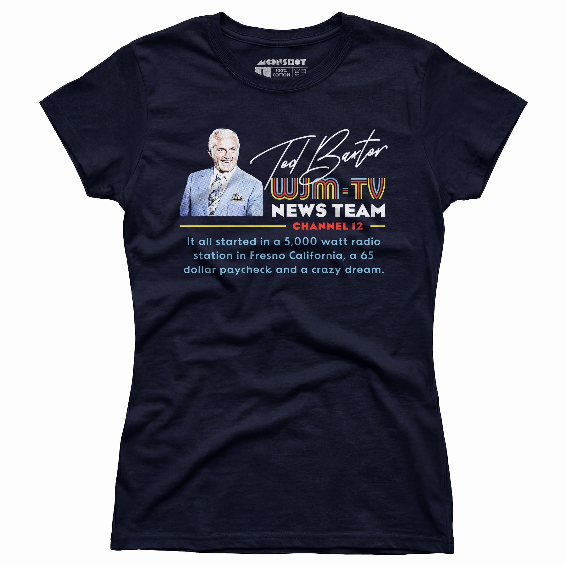 Ted Baxter - WJM-TV News Team - Women's T-Shirt