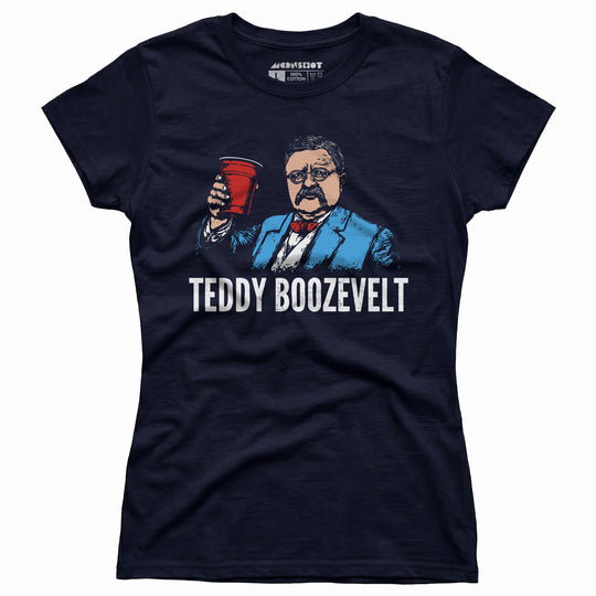 Teddy Boozevelt - Women's T-Shirt