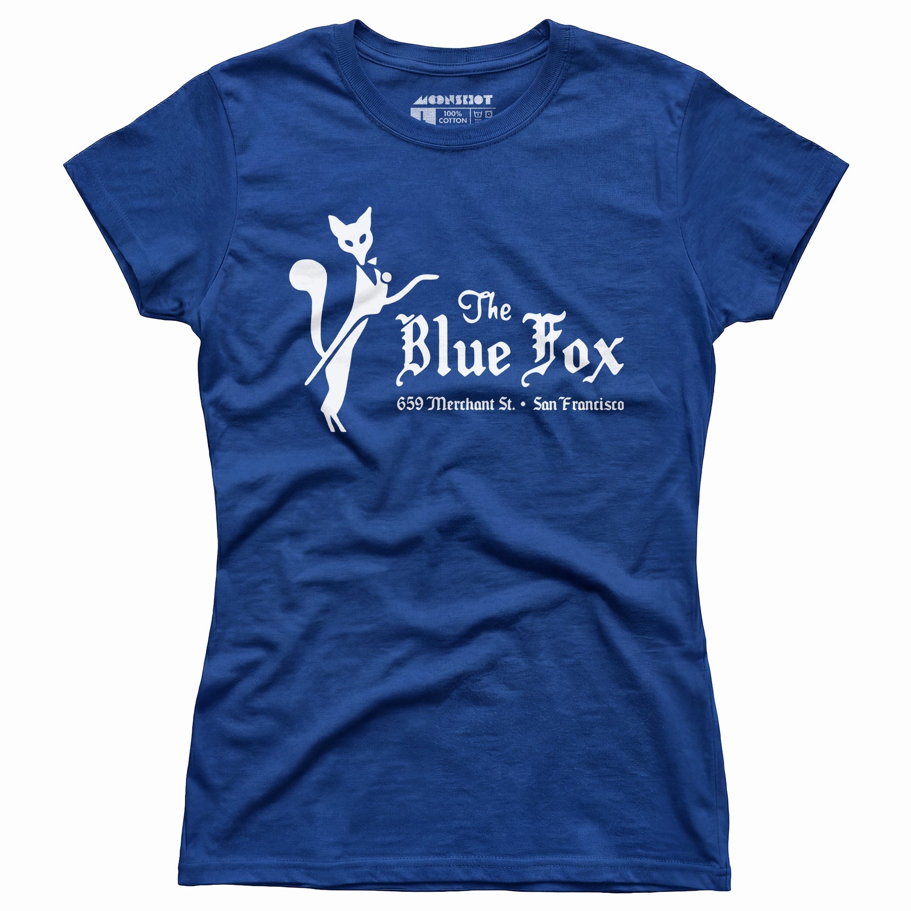 The Blue Fox - San Francisco, CA - Vintage Restaurant - Women's T-Shirt