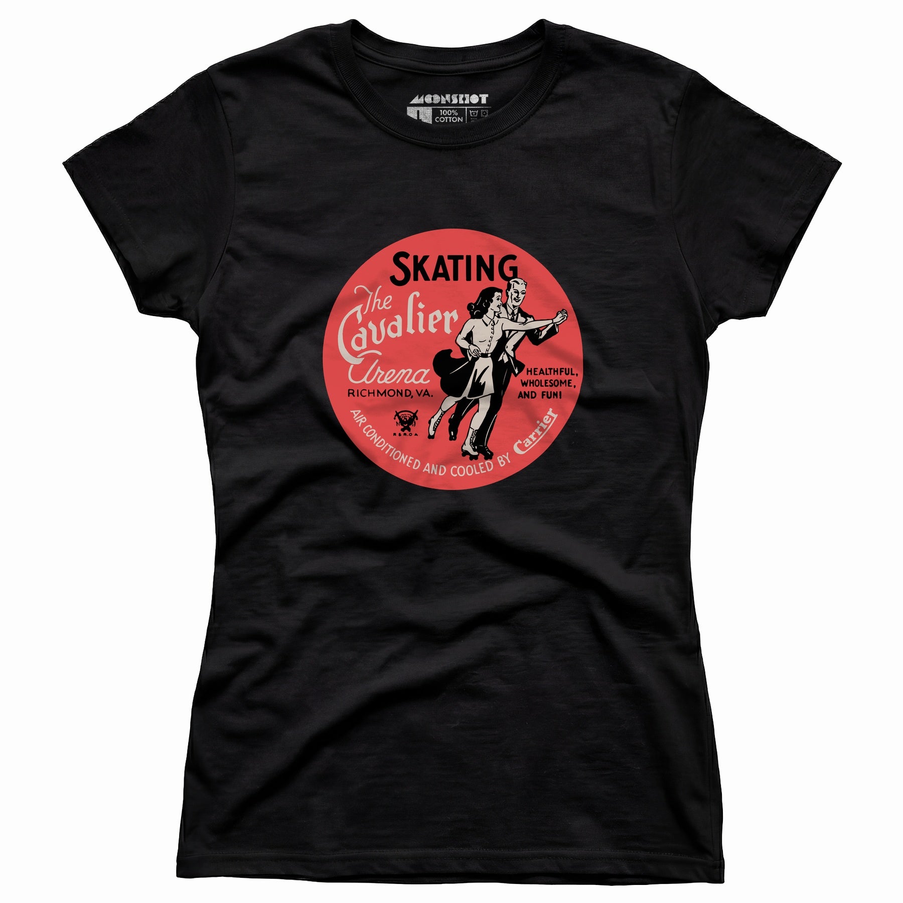 The Cavalier Arena - Richmond, VA - Vintage Roller Rink - Women's T-Shirt