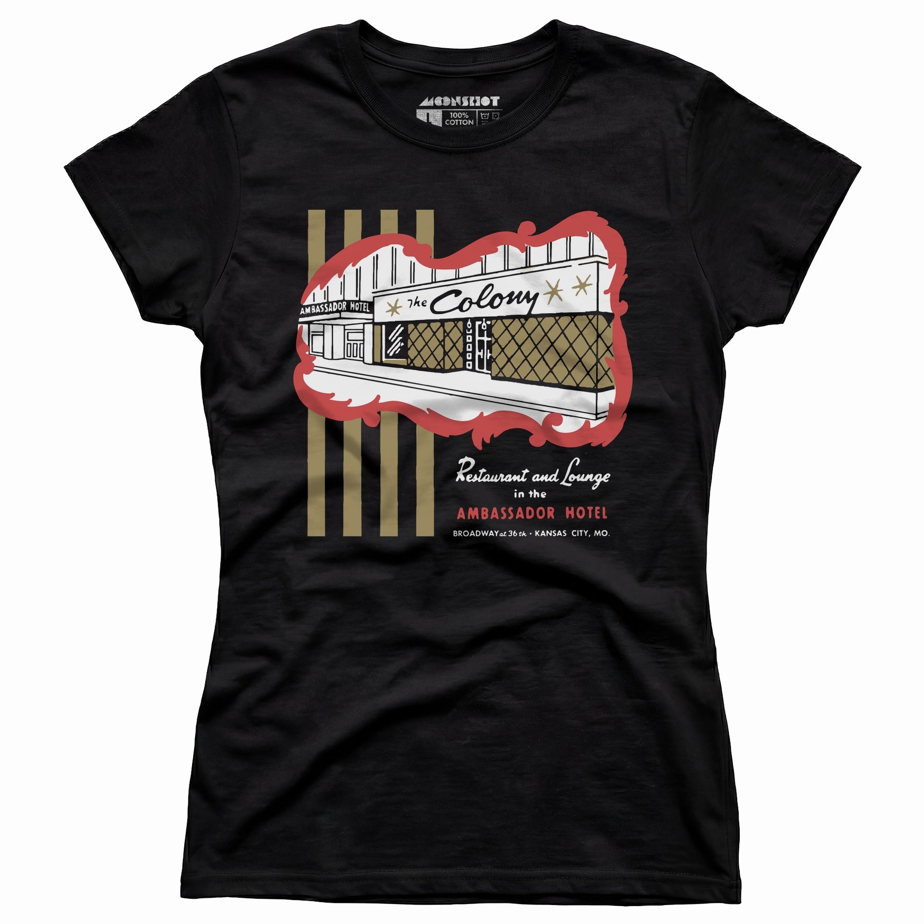 The Colony - Kansas City, MO - Vintage Restaurant - Women's T-Shirt