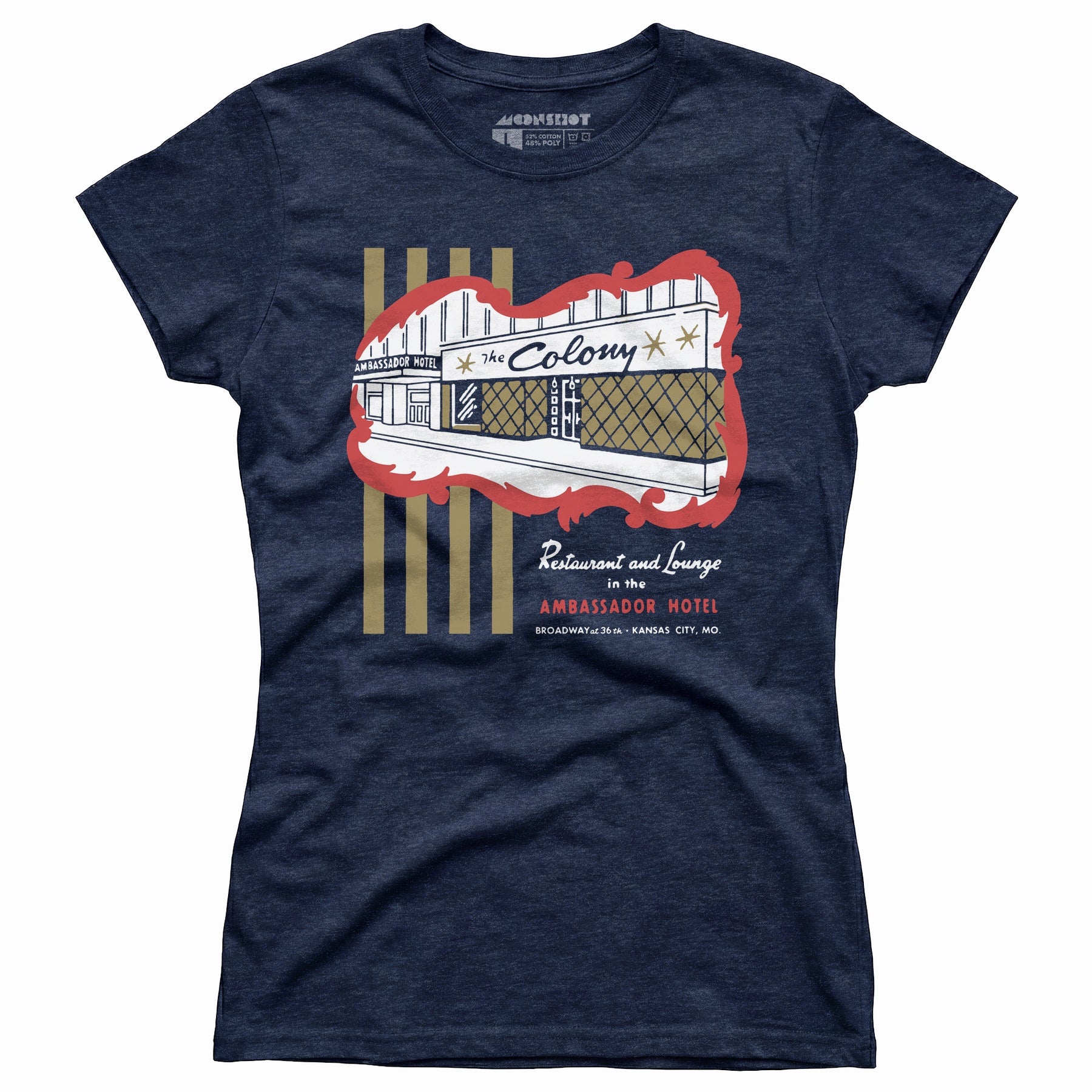 The Colony - Kansas City, MO - Vintage Restaurant - Women's T-Shirt