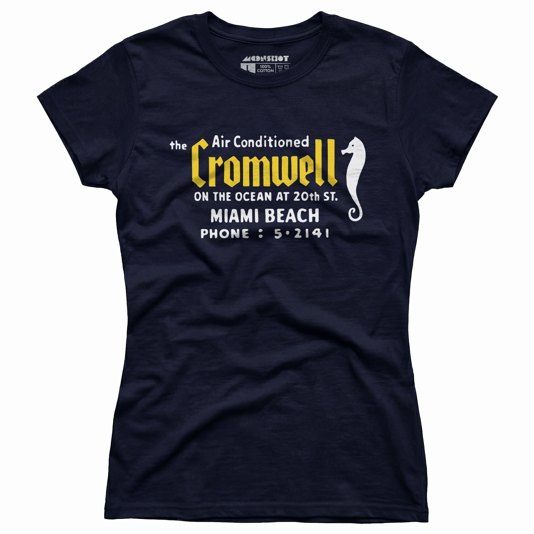 The Cromwell - Miami Beach, FL - Vintage Hotel - Women's T-Shirt