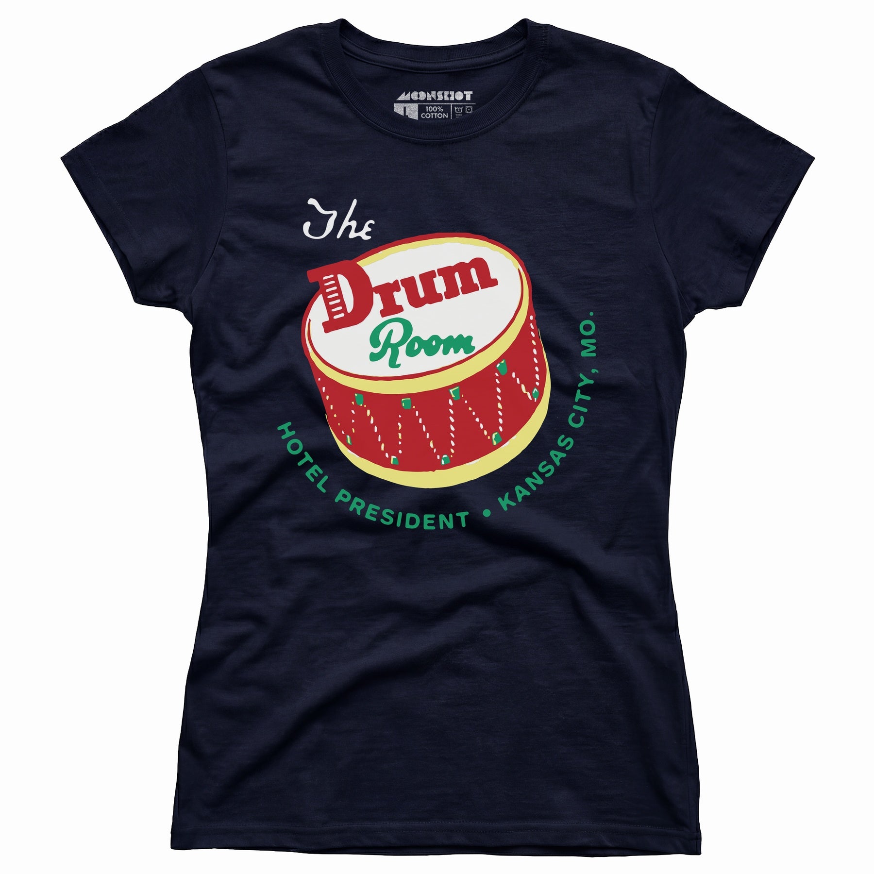 The Drum Room - Kansas City, MO - Vintage Restaurant - Women's T-Shirt