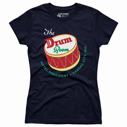 The Drum Room - Kansas City, MO - Vintage Restaurant - Women's T-Shirt