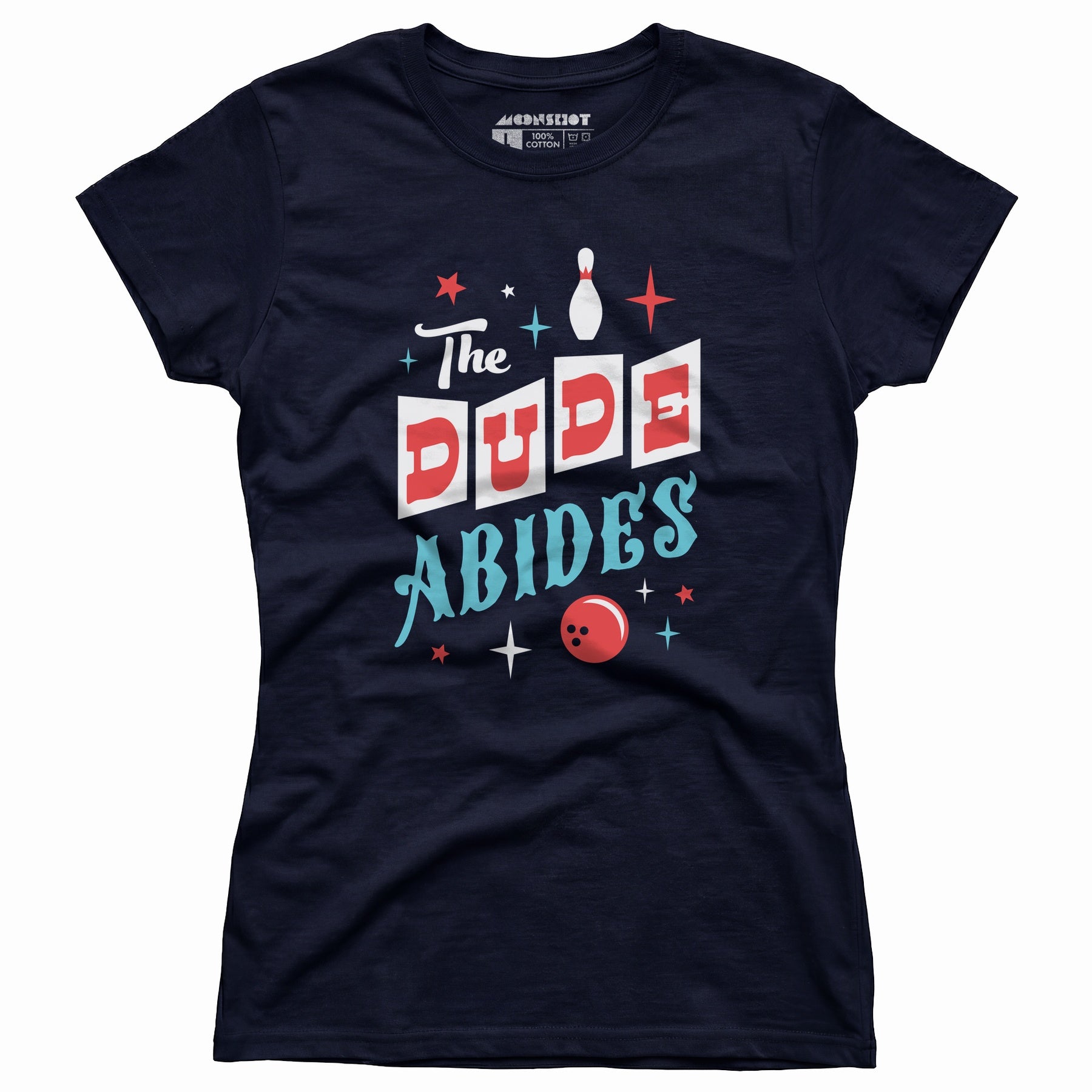 The Dude Abides Retro - Women's T-Shirt