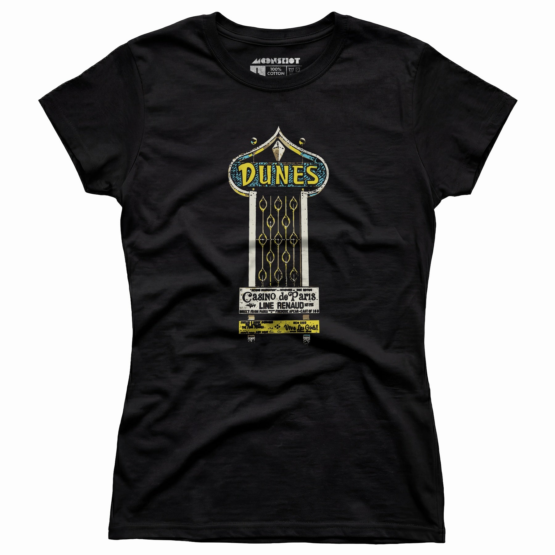The Dunes Hotel Sign - Vintage Las Vegas - Women's T-Shirt