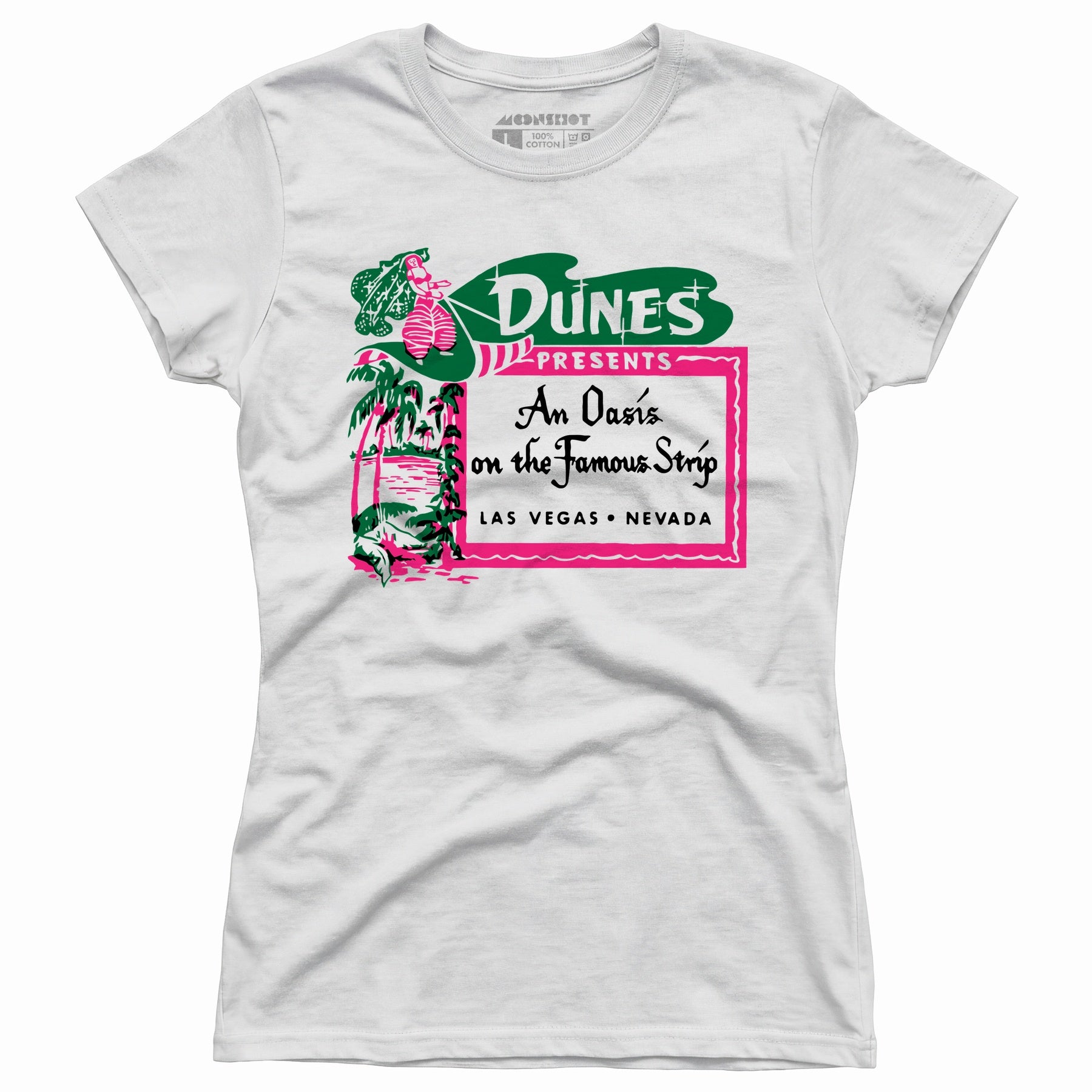 The Dunes - Oasis on the Strip - Vintage Las Vegas - Women's T-Shirt