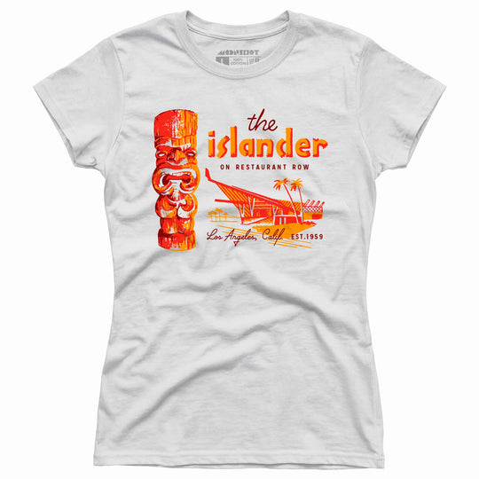 The Islander 1959 - Los Angeles, CA - Vintage Tiki Bar - Women's T-Shirt