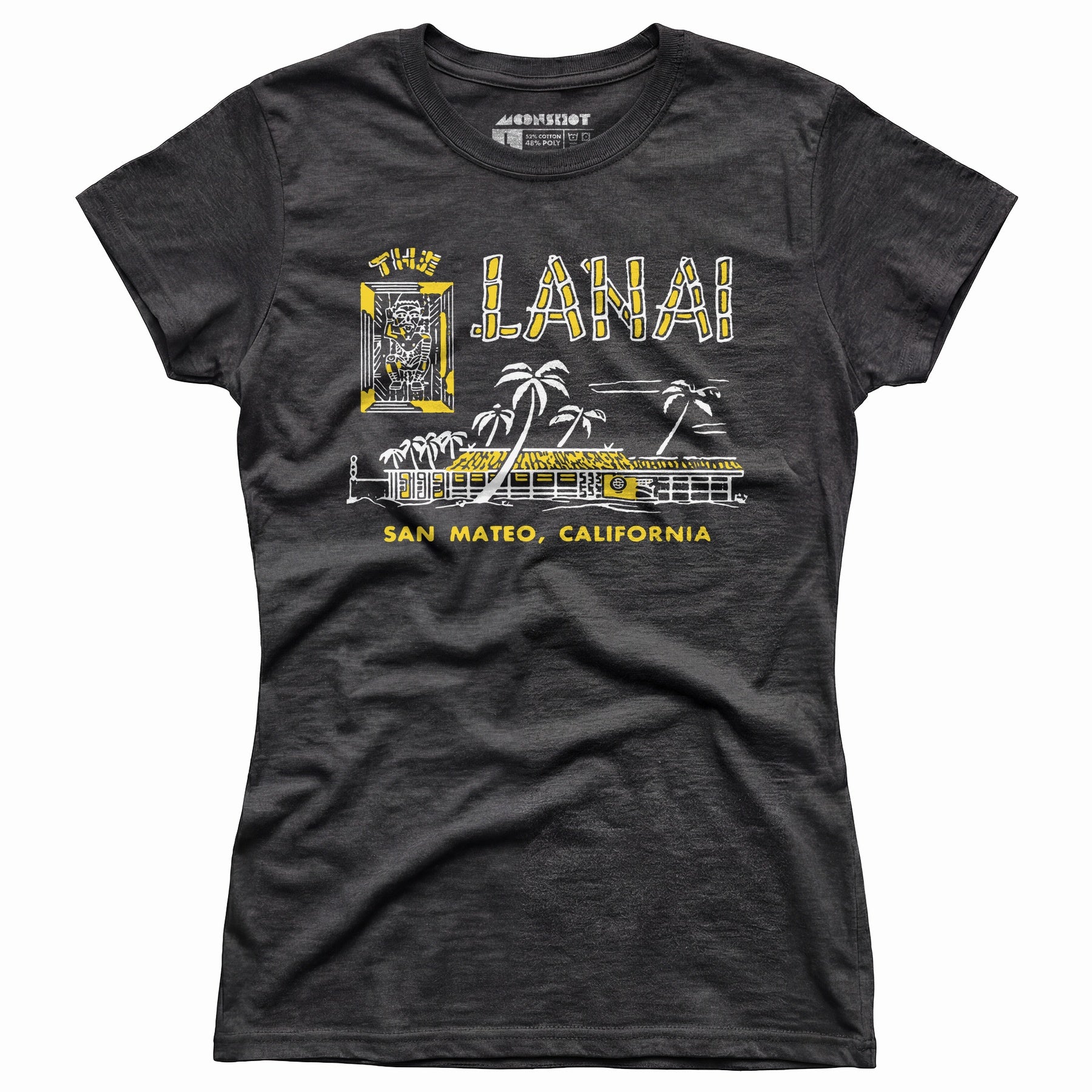 The Lanai - San Mateo, CA - Vintage Tiki Bar - Women's T-Shirt