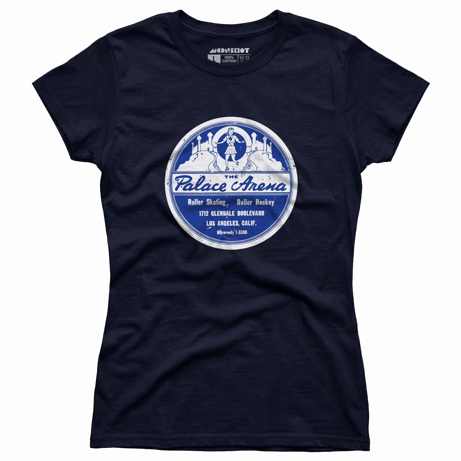 The Palace Arena - Los Angeles, CA - Vintage Roller Rink - Women's T-Shirt