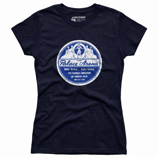 The Palace Arena - Los Angeles, CA - Vintage Roller Rink - Women's T-Shirt