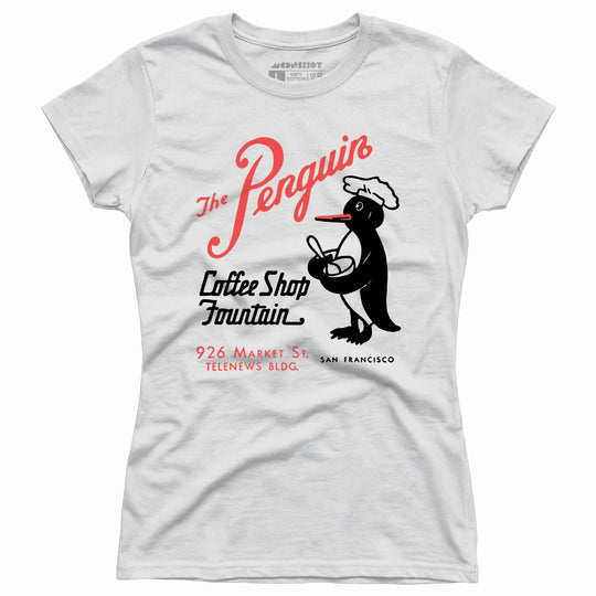 The Penguin - San Francisco, CA - Vintage Restaurant - Women's T-Shirt
