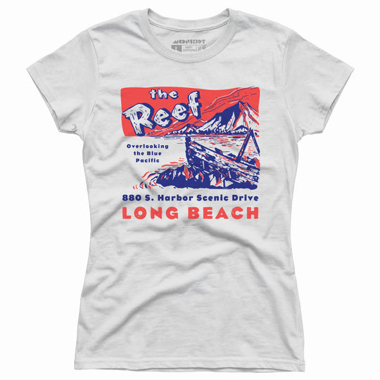 The Reef - Long Beach, CA - Vintage Tiki Bar - Women's T-Shirt