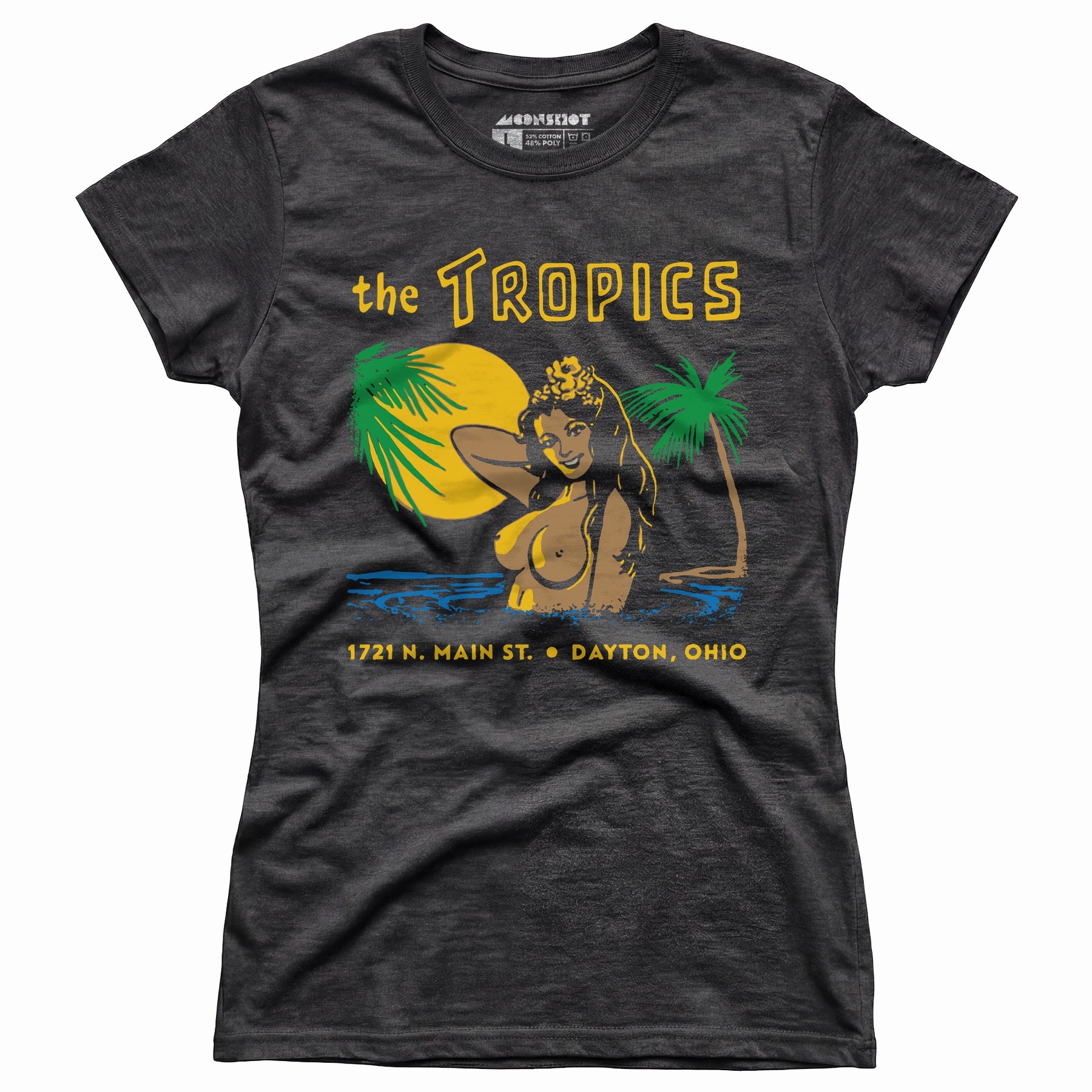 The Tropics - Dayton, OH - Vintage Tiki Bar - Women's T-Shirt