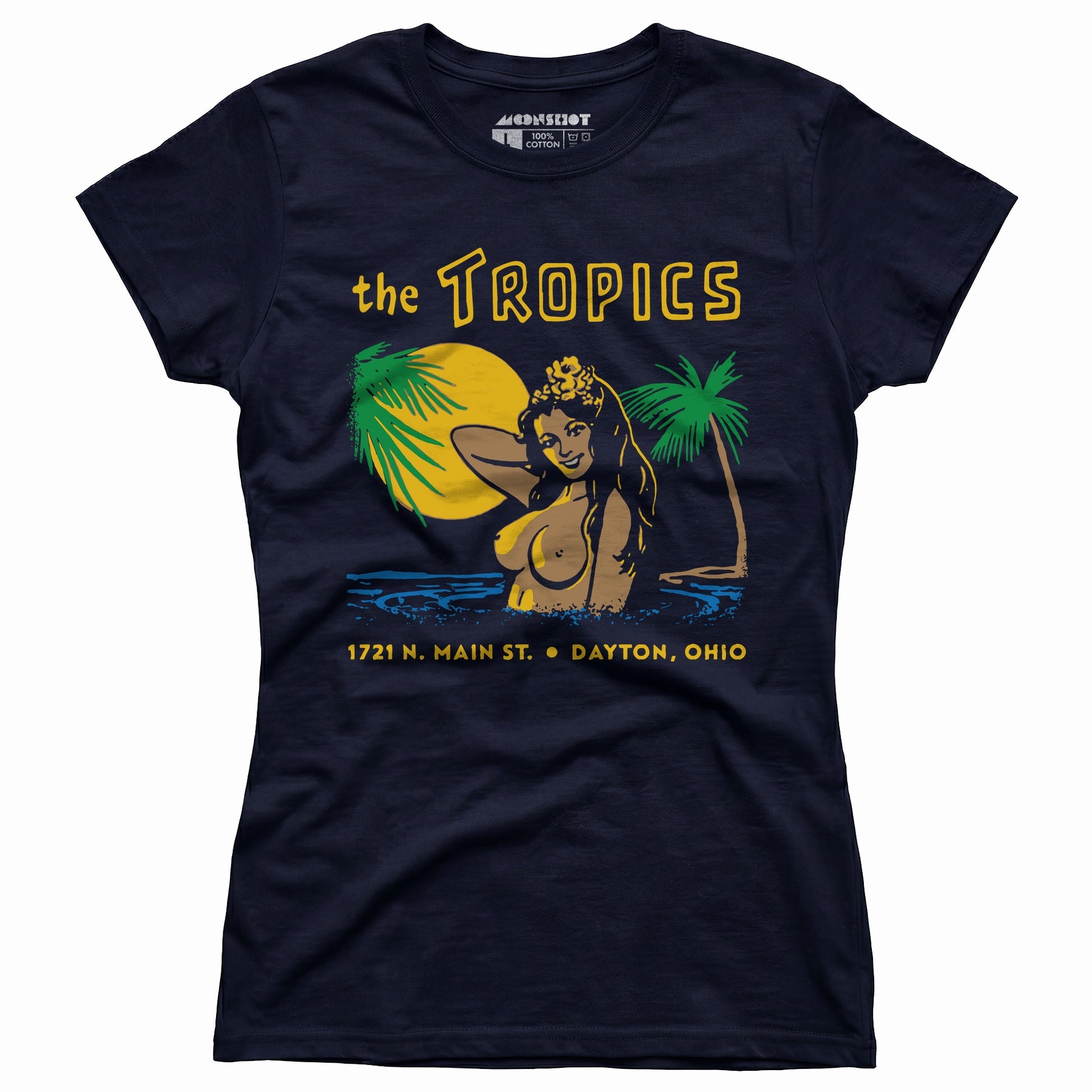 The Tropics - Dayton, OH - Vintage Tiki Bar - Women's T-Shirt