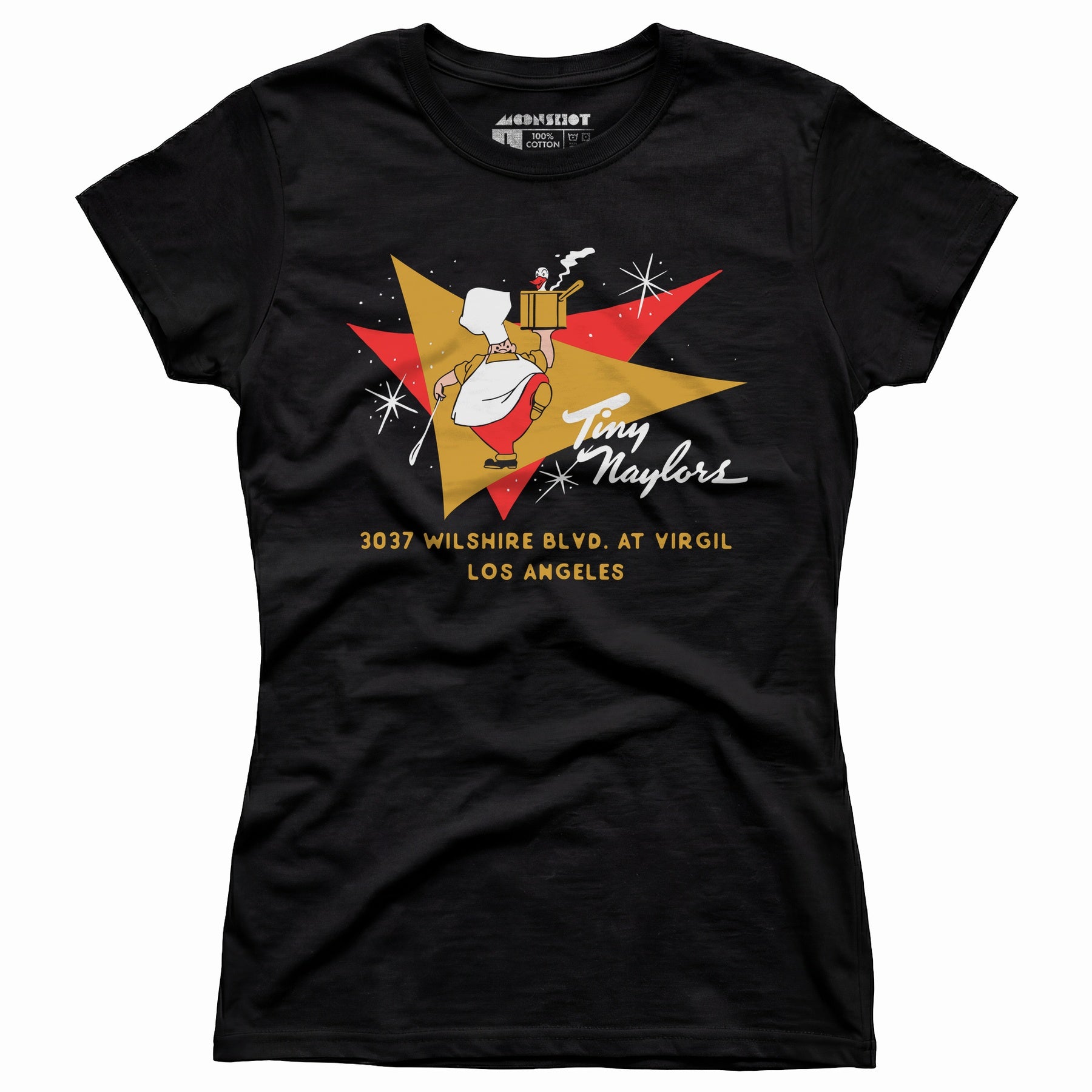 Tiny Naylor's - Los Angeles, CA - Vintage Restaurant - Women's T-Shirt