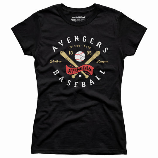 Toledo Avengers - Ohio - Vintage Defunct Baseball Teams - Women's T-Shirt
