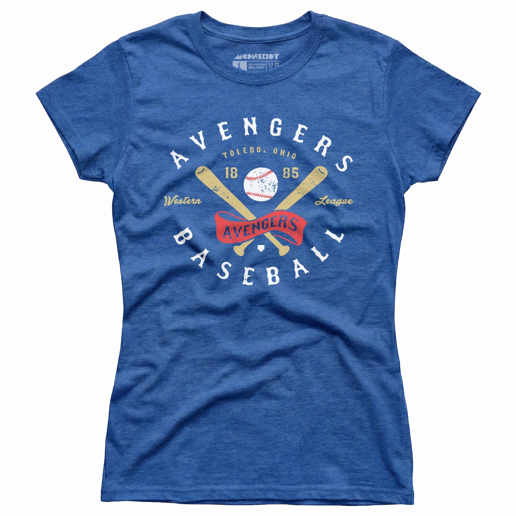 Toledo Avengers - Ohio - Vintage Defunct Baseball Teams - Women's T-Shirt