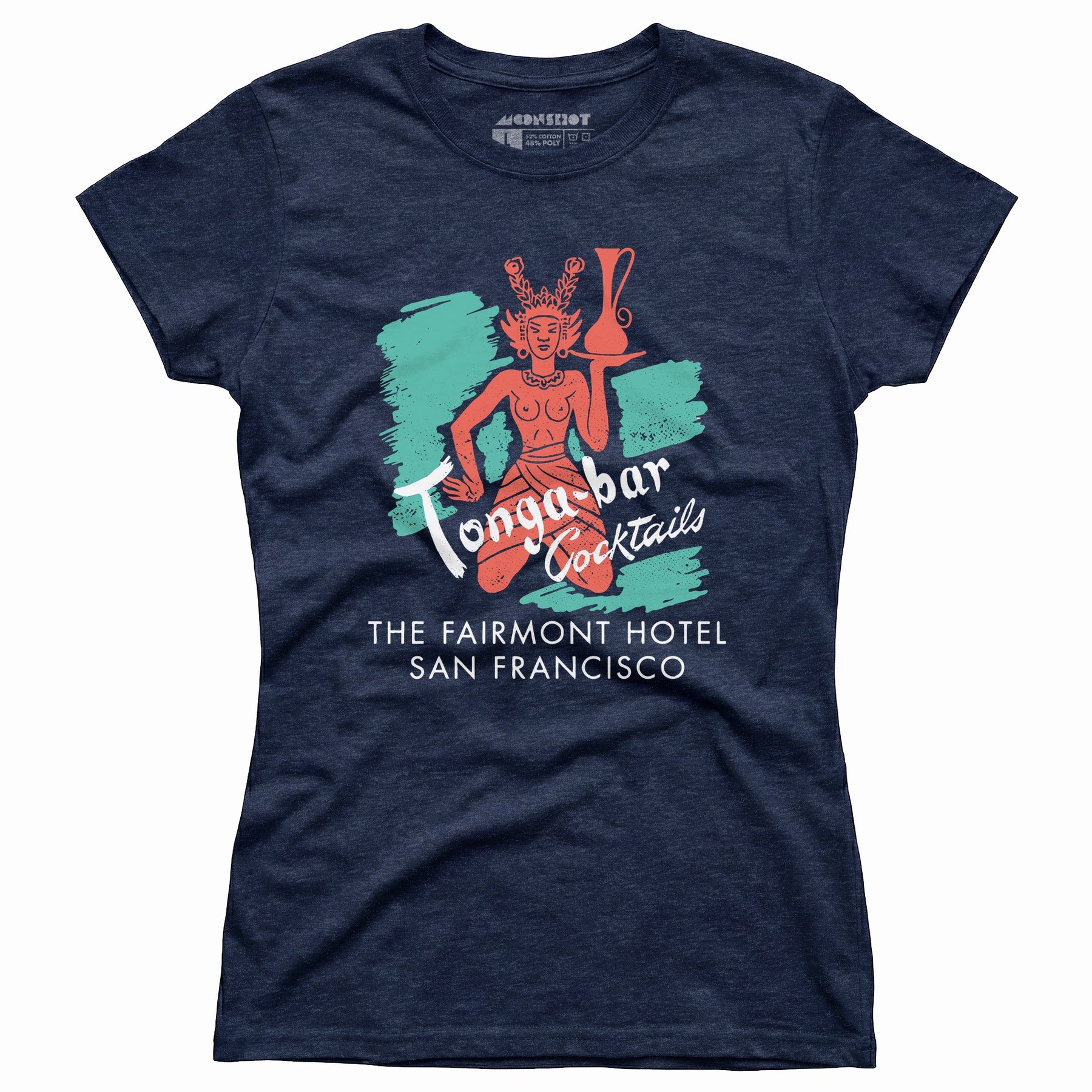 Tonga Room v2 - San Francisco, CA - Vintage Tiki Bar - Women's T-Shirt