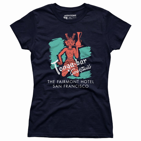 Tonga Room v2 - San Francisco, CA - Vintage Tiki Bar - Women's T-Shirt