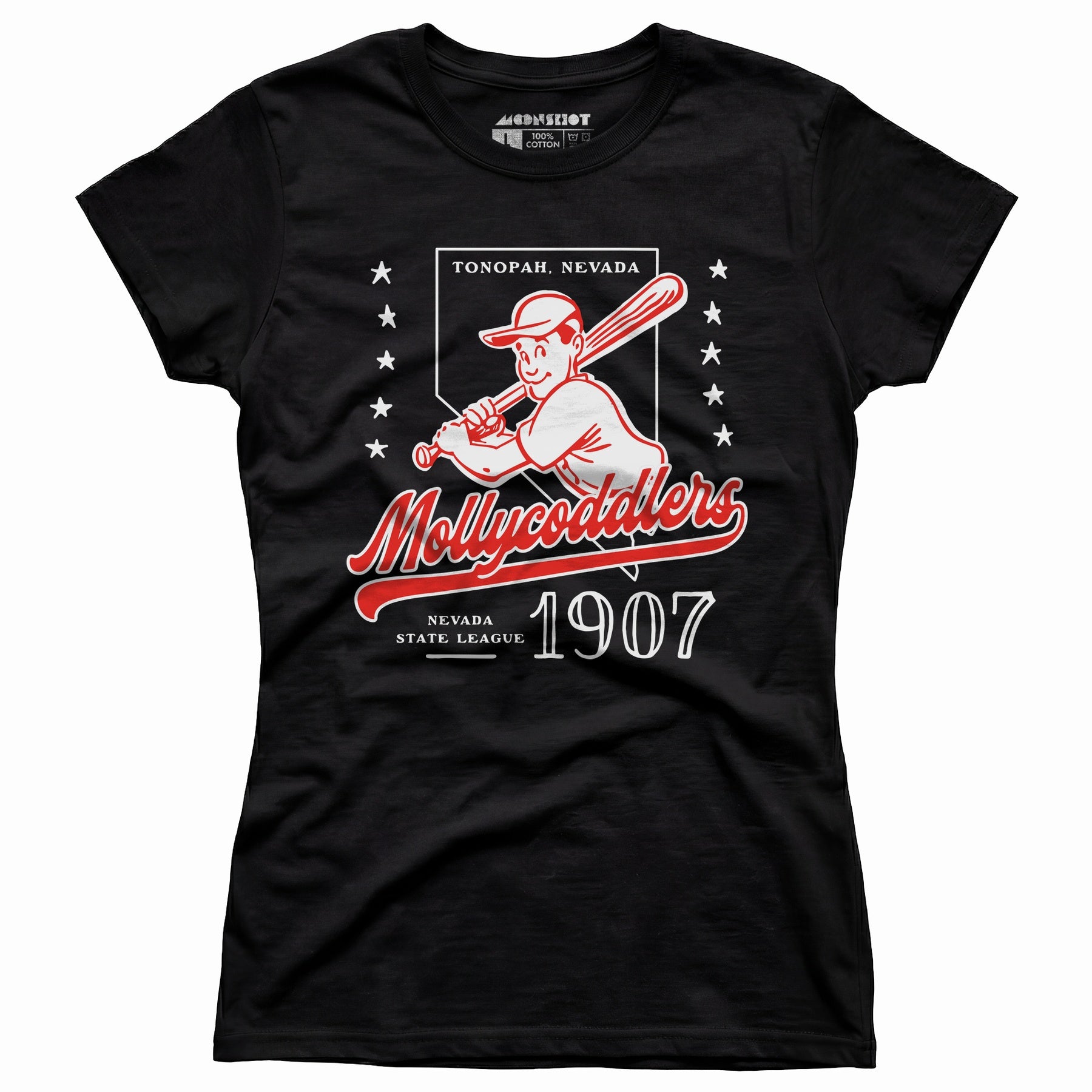 Tonopah Mollycoddlers - Nevada - Vintage Defunct Baseball Teams - Women's T-Shirt