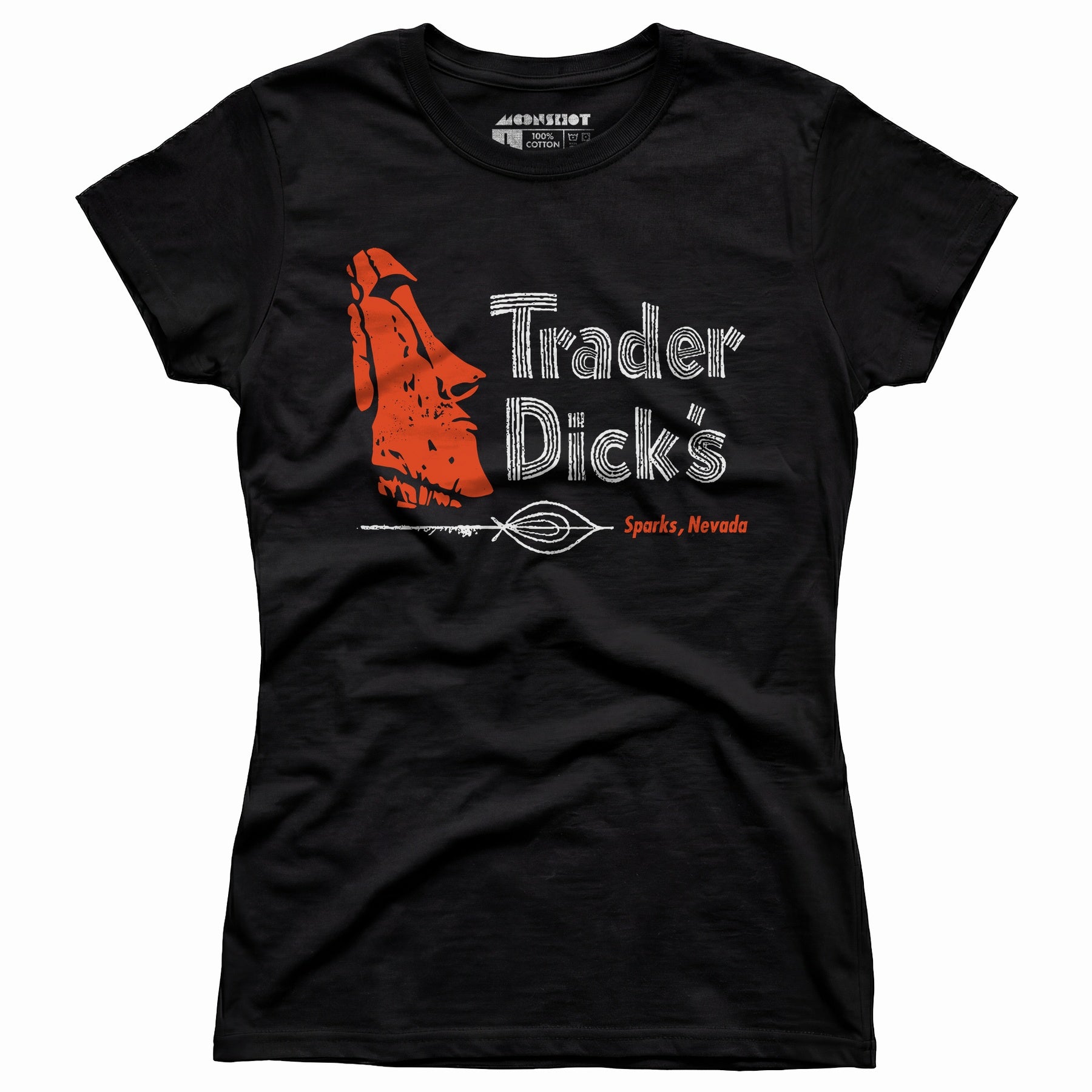 Trader Dick's - Sparks, NV - Vintage Tiki Bar - Women's T-Shirt
