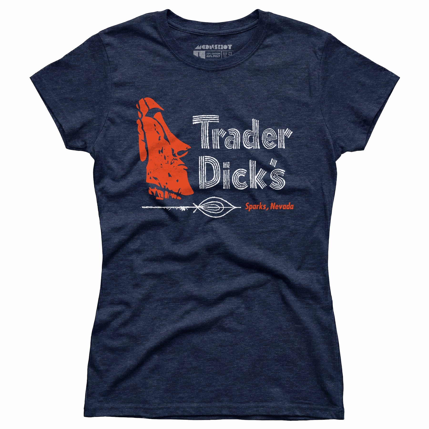 Trader Dick's - Sparks, NV - Vintage Tiki Bar - Women's T-Shirt