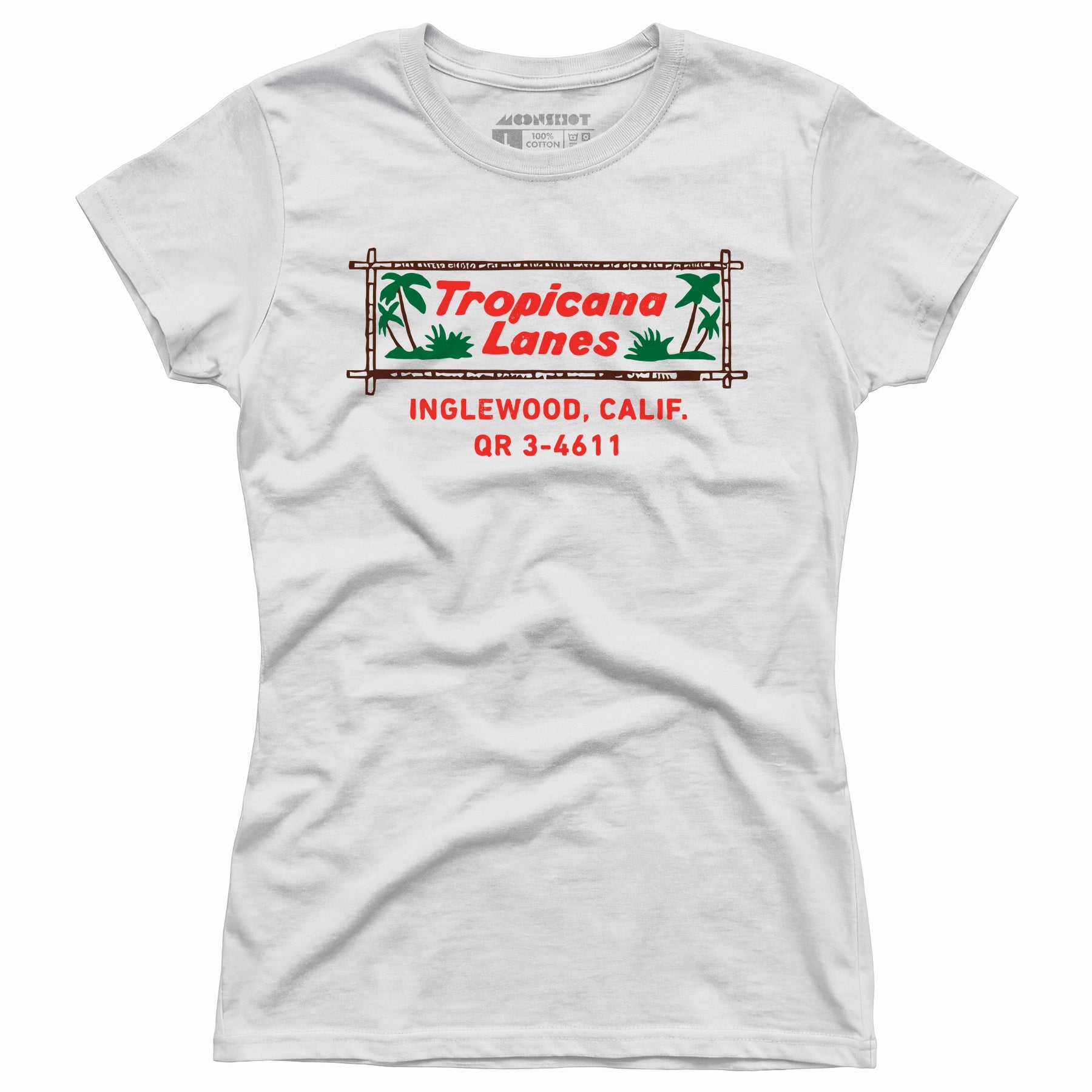 Tropicana Lanes - Inglewood, CA - Vintage Bowling Alley - Women's T-Shirt