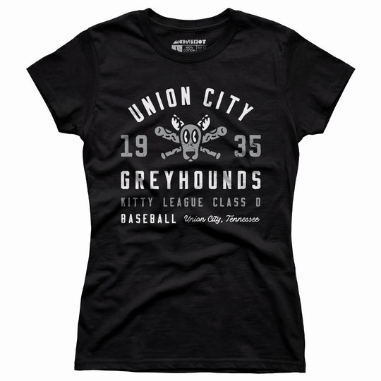 Union City Greyhounds - Tennessee - Vintage Defunct Baseball Teams - Women's T-Shirt