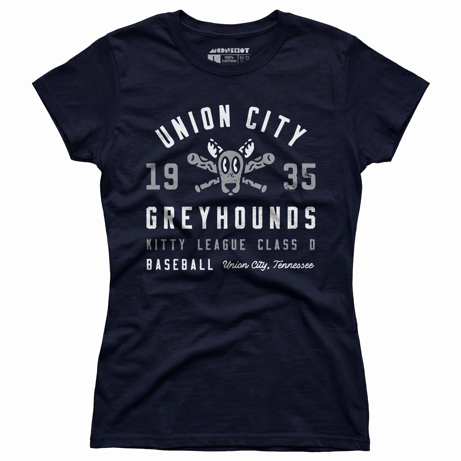 Union City Greyhounds - Tennessee - Vintage Defunct Baseball Teams - Women's T-Shirt