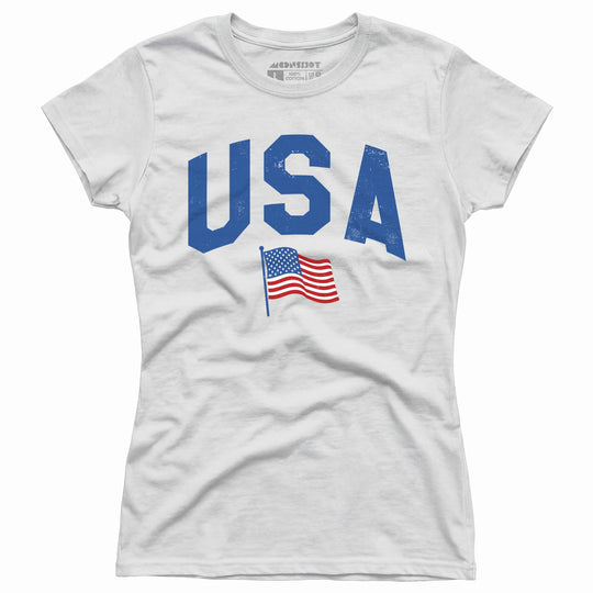 USA Flag - Women's T-Shirt