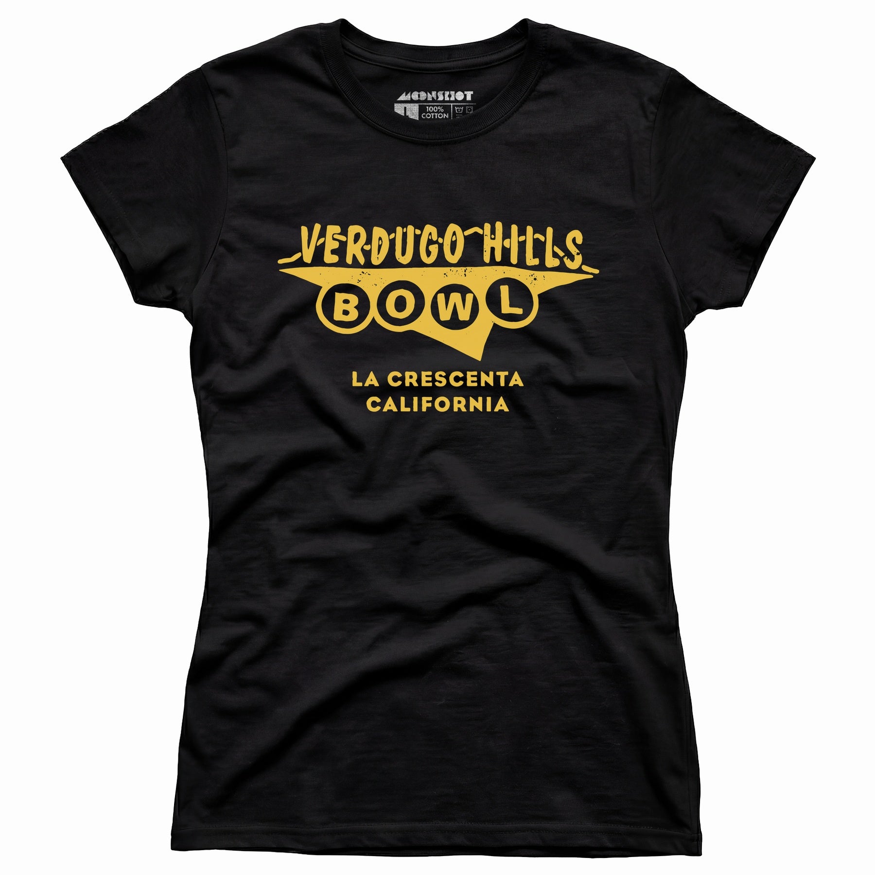 Verdugo Hills - La Crescenta, CA - Vintage Bowling Alley - Women's T-Shirt