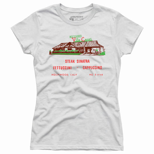 Villa Capri - Hollywood, CA - Vintage Restaurant - Women's T-Shirt